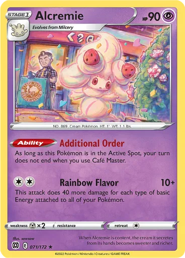 Alcremie (Reverse Holo)