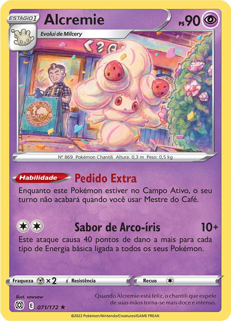 Alcremie (Reverse Holo)