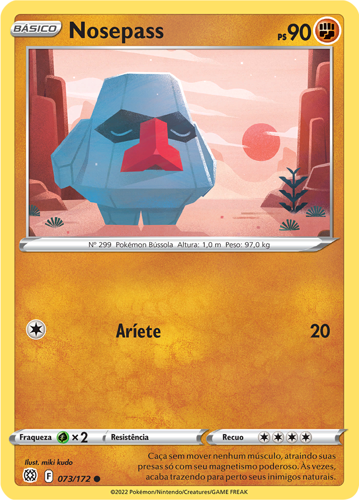 Nosepass (Reverse Holo)