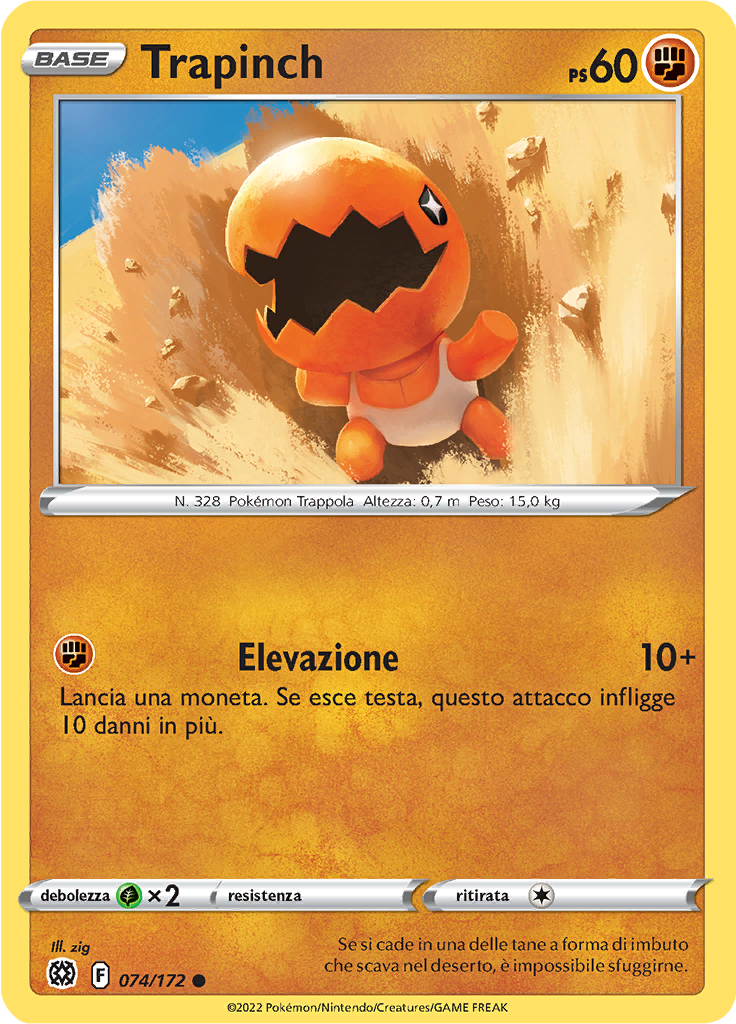 Trapinch (Reverse Holo)
