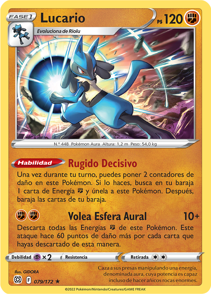 Lucario (Reverse Holo)