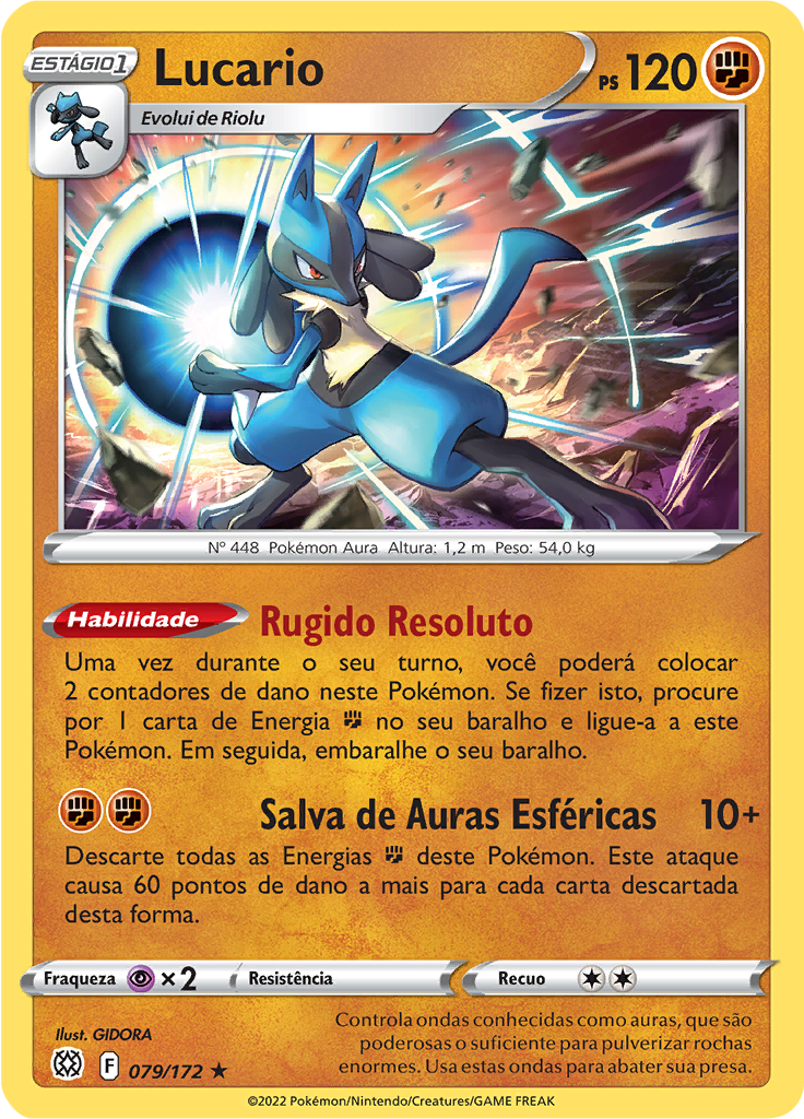 Lucario (Reverse Holo)
