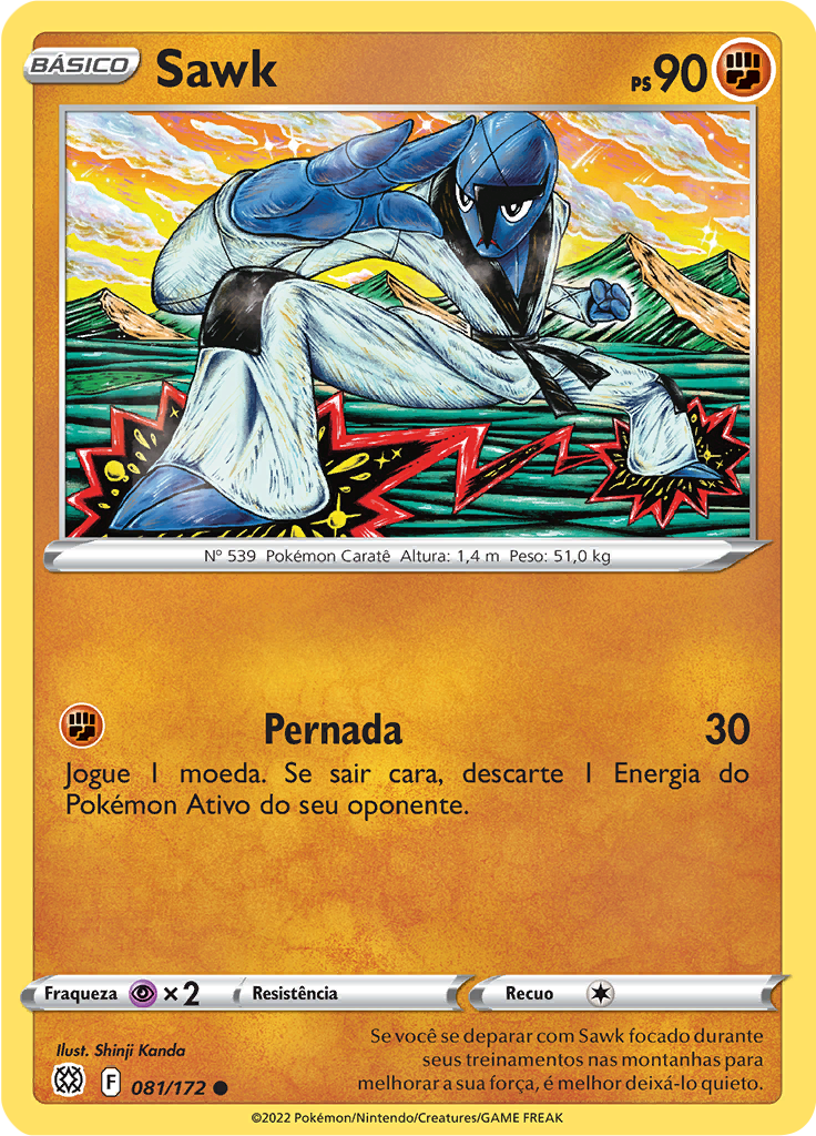 Sawk (Reverse Holo)