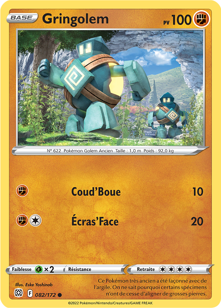 Gringolem (Reverse Holo)