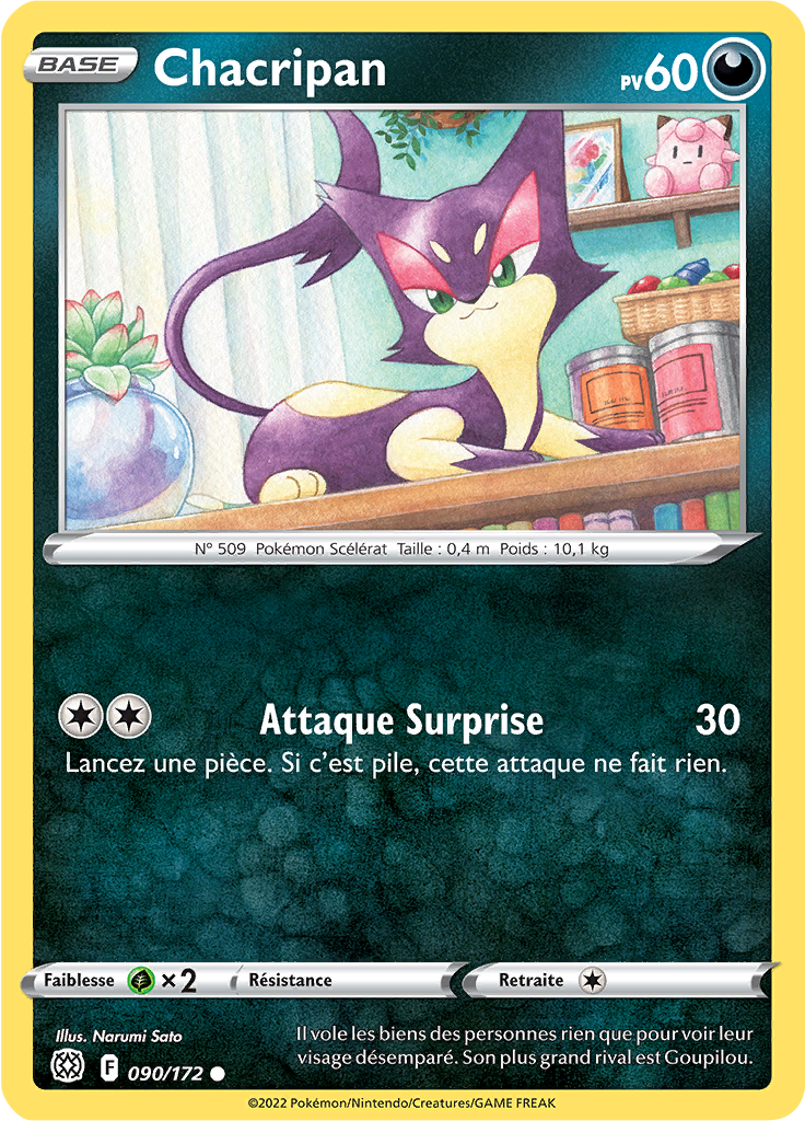 Chacripan (Reverse Holo)