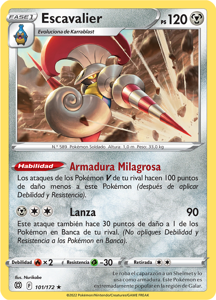 Escavalier (Reverse Holo)