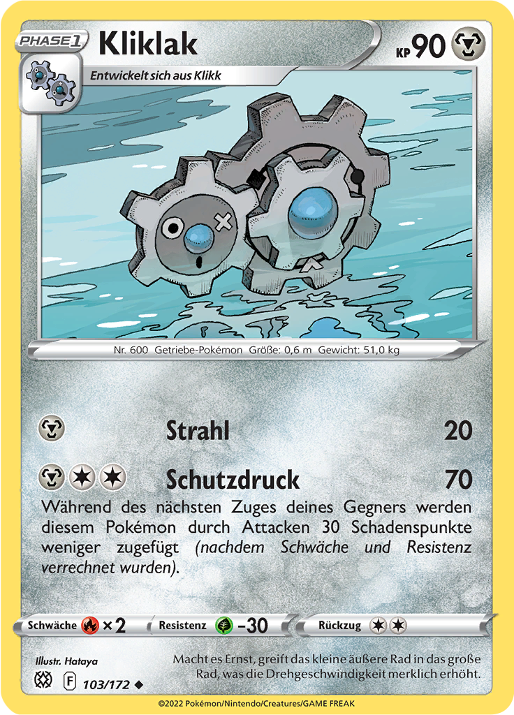 Kliklak (Reverse Holo)