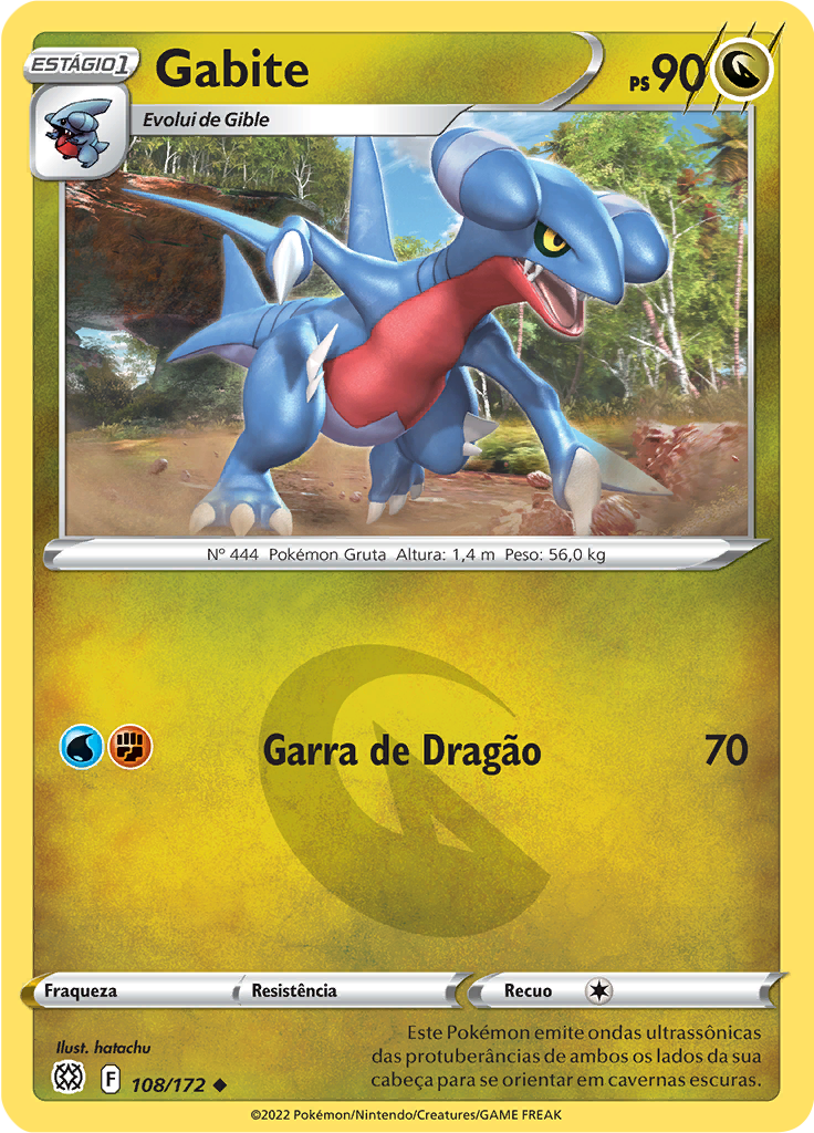 Gabite (Reverse Holo)