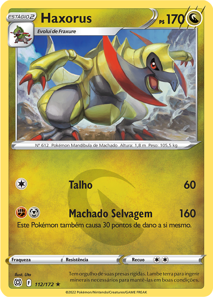 Haxorus (Reverse Holo)