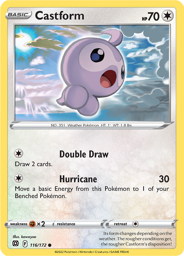 Castform (Reverse Holo)