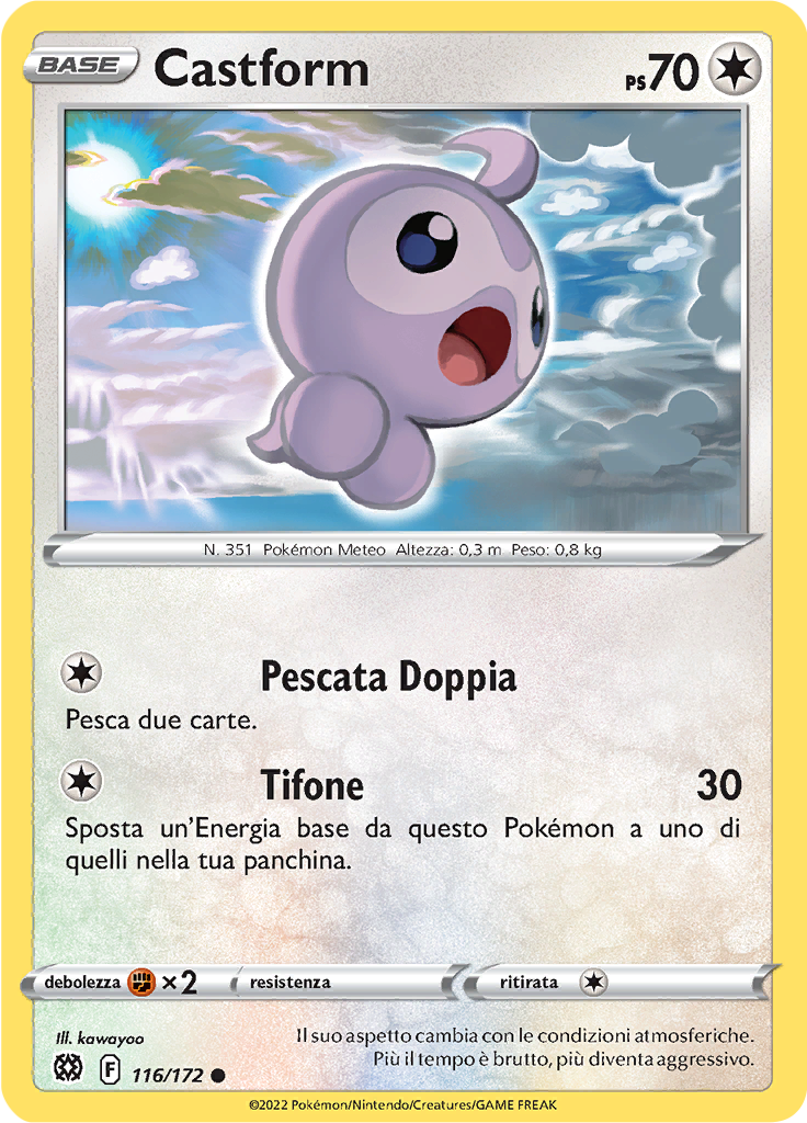 Castform (Reverse Holo)