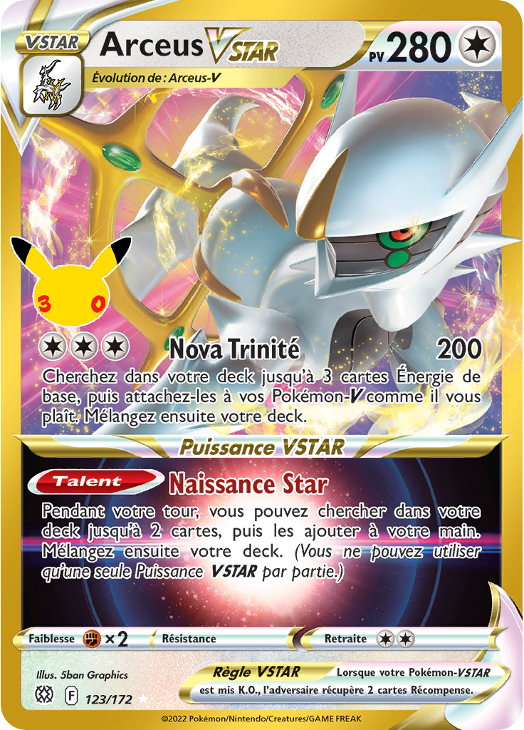 Arceus VSTAR (30th Celebration)