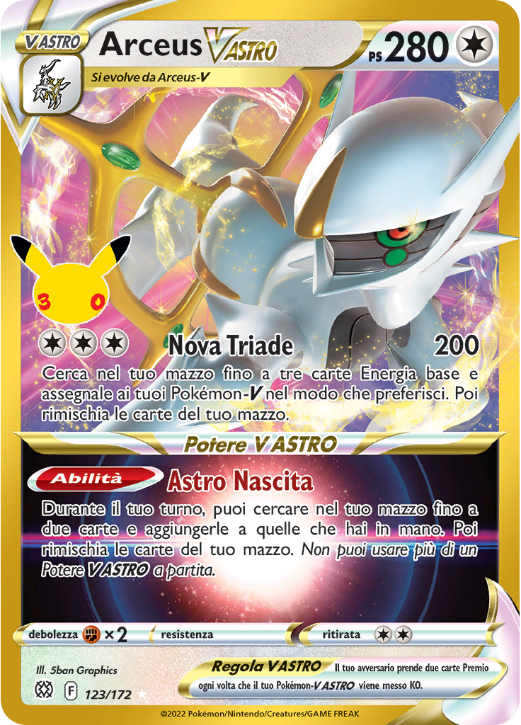 Arceus V ASTRO (30th Celebration)