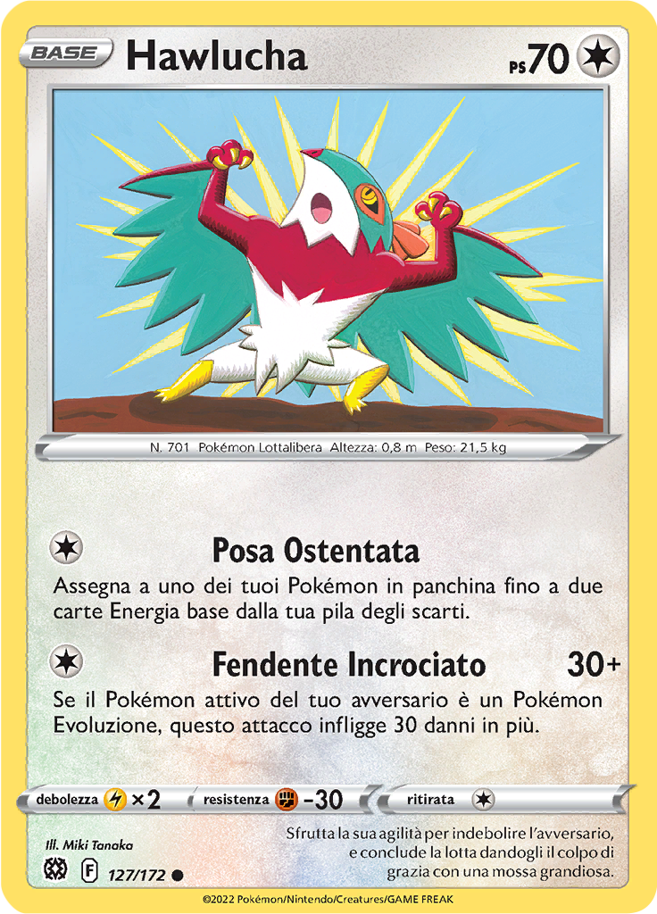 Hawlucha (Reverse Holo)