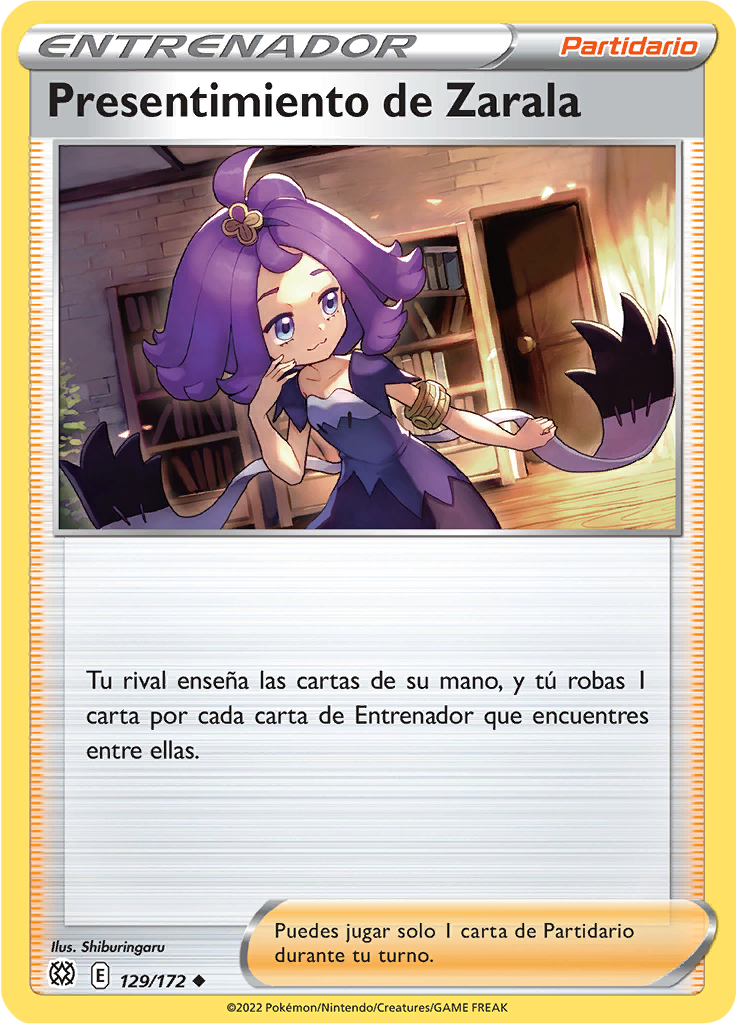 Presentimiento de Zarala (Reverse Holo)