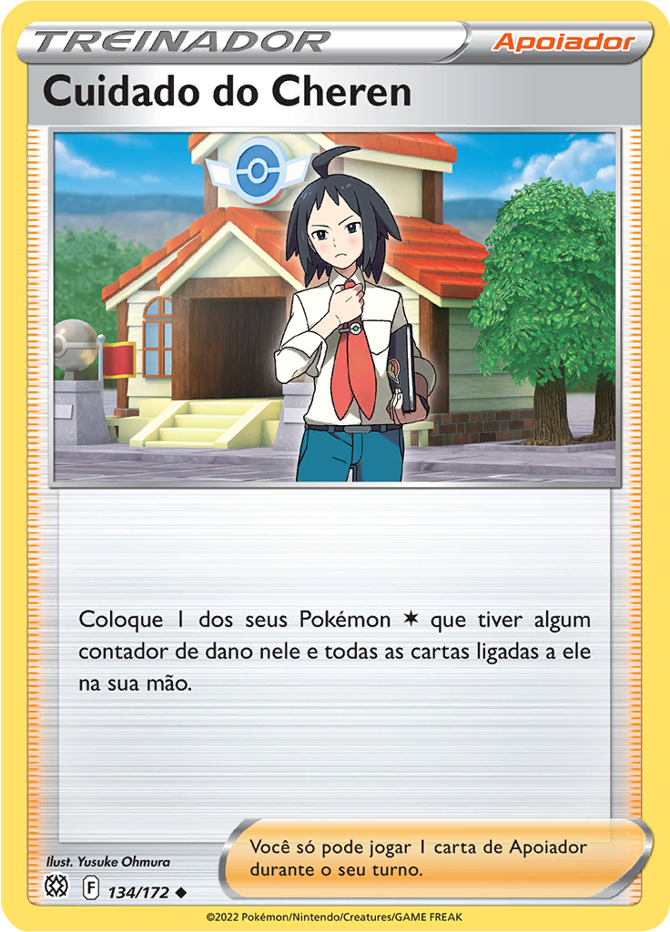 Cuidado do Cheren (Reverse Holo)