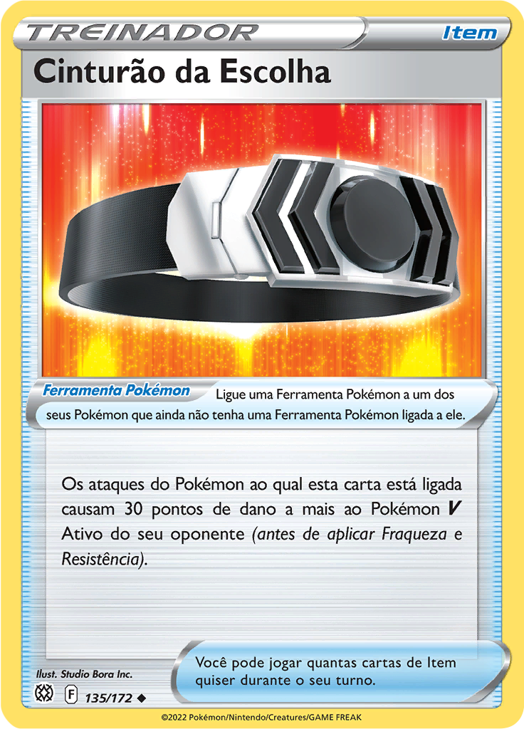 Cinturão da Escolha (Reverse Holo)