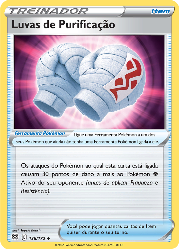 Luvas de Purificação (Reverse Holo)