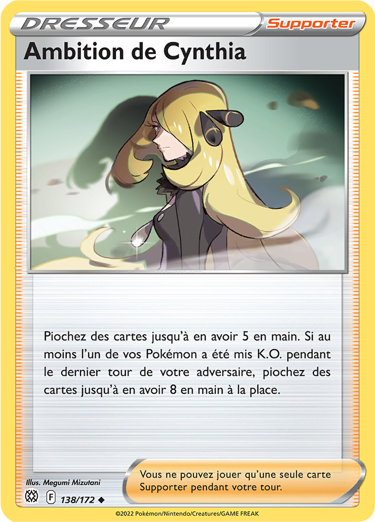Ambition de Cynthia