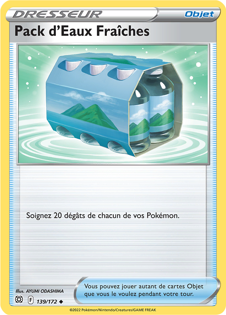 Pack d'Eaux Fraîches (Reverse Holo)