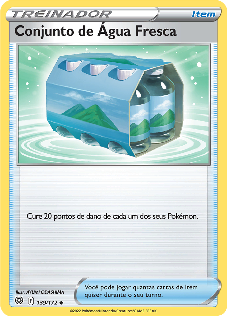 Conjunto de Água Fresca (Reverse Holo)