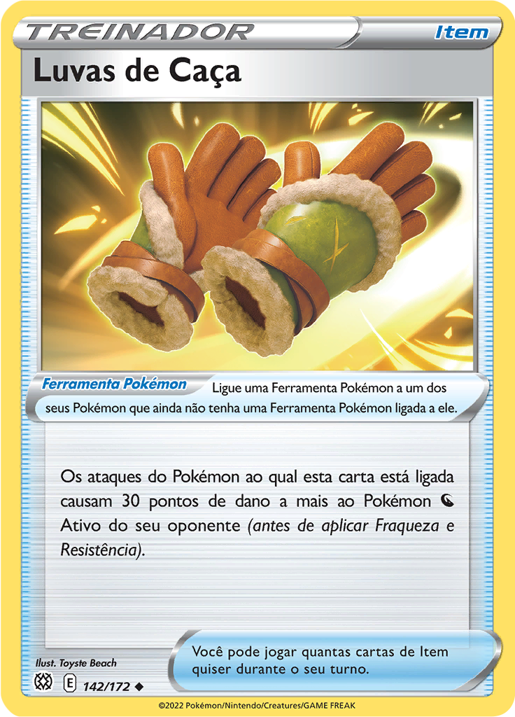 Luvas de Caça (Reverse Holo)