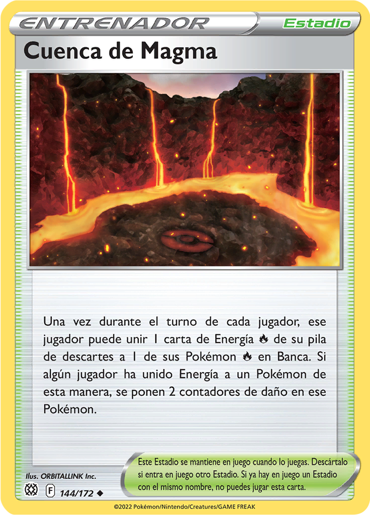 Cuenca de Magma (Reverse Holo)