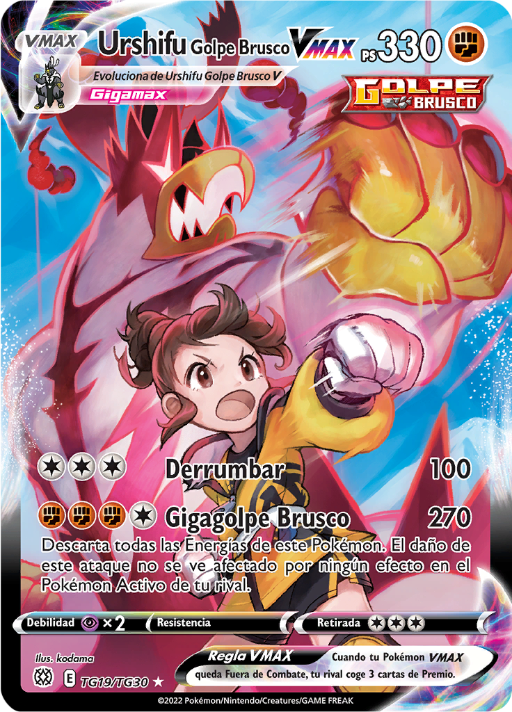 Urshifu Golpe Brusco VMAX
