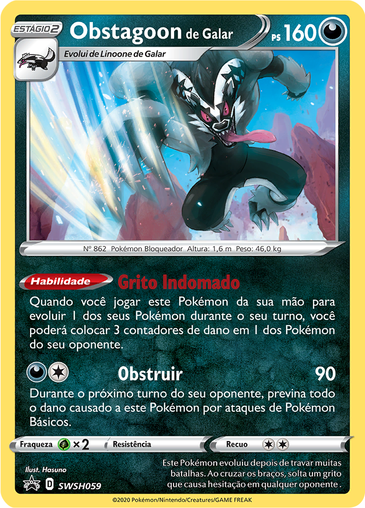 Obstagoon de Galar