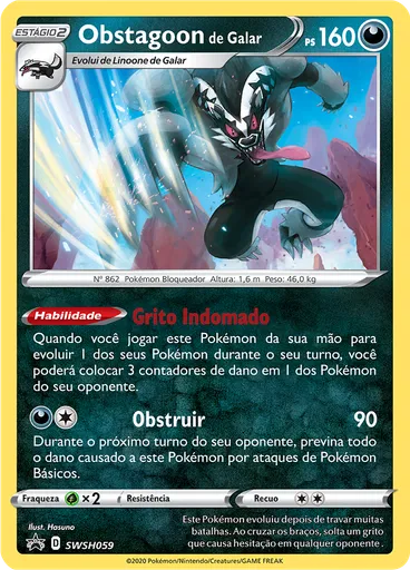 Obstagoon de Galar
