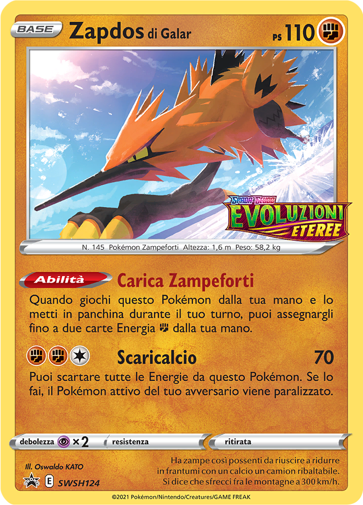Zapdos di Galar