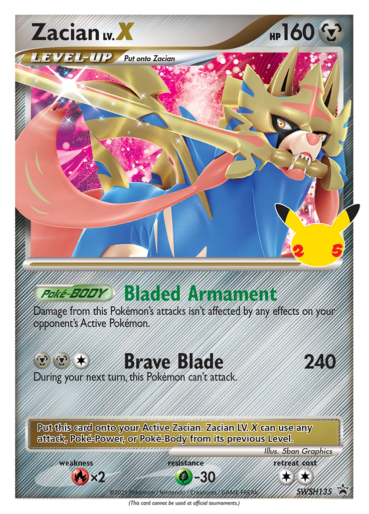 Zacian LV. X