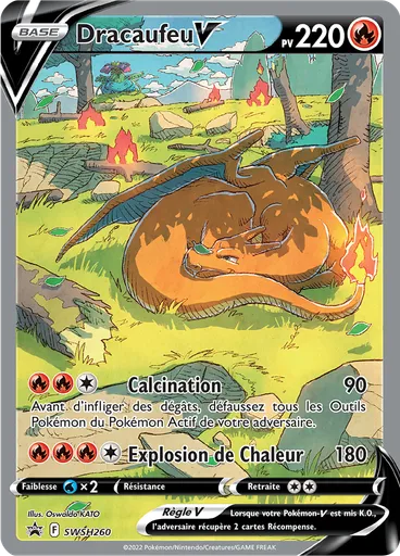 Dracaufeu V — SWSH Black Star Promos