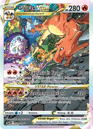 Glurak VSTAR — SWSH Black Star Promos