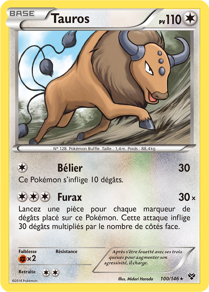 Tauros (Reverse Holo)
