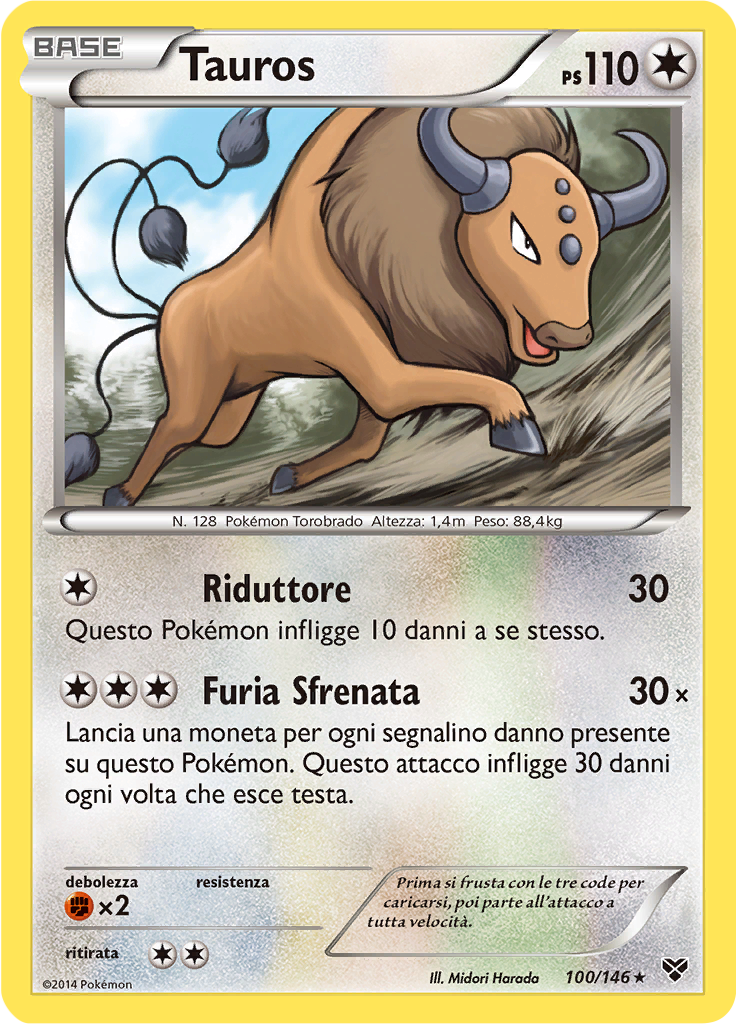 Tauros (Reverse Holo)