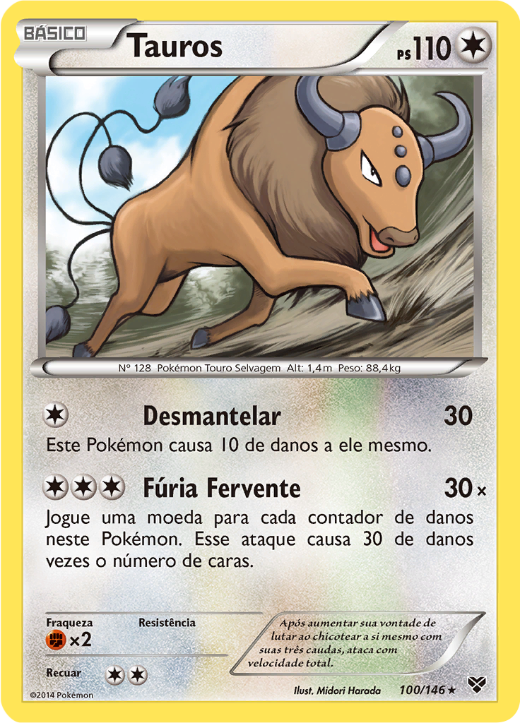 Tauros (Reverse Holo)