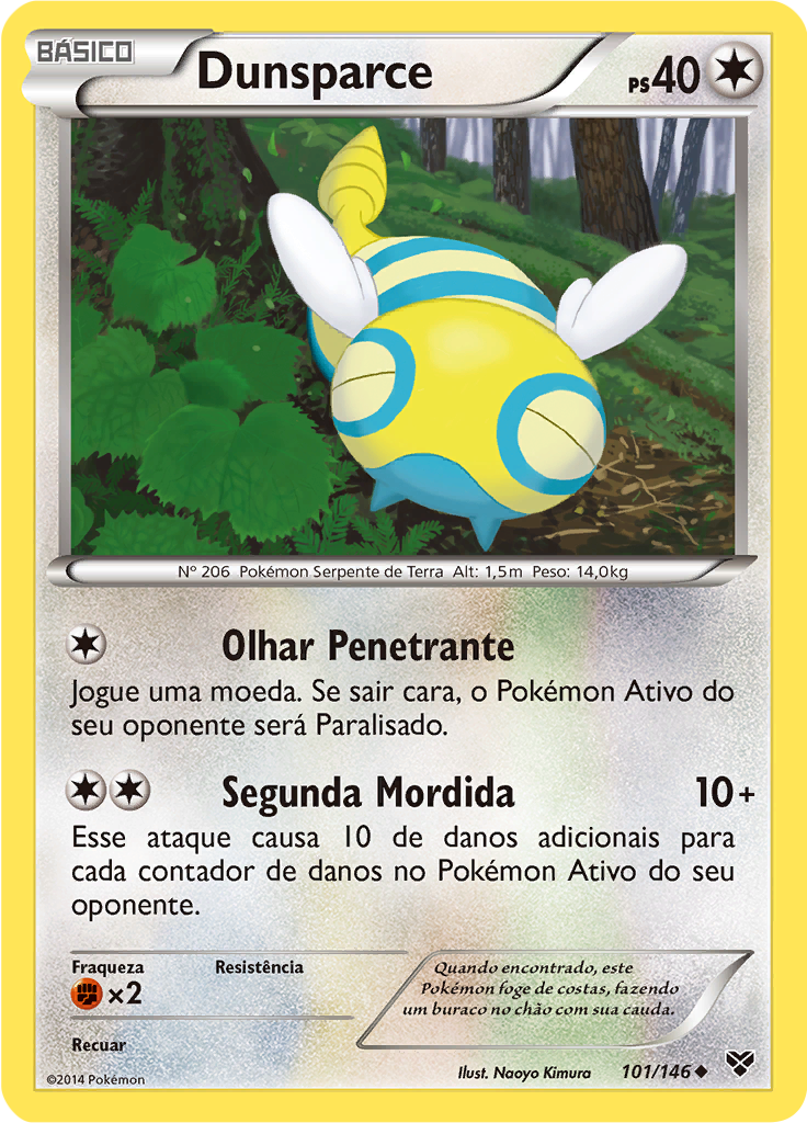 Dunsparce (Reverse Holo)