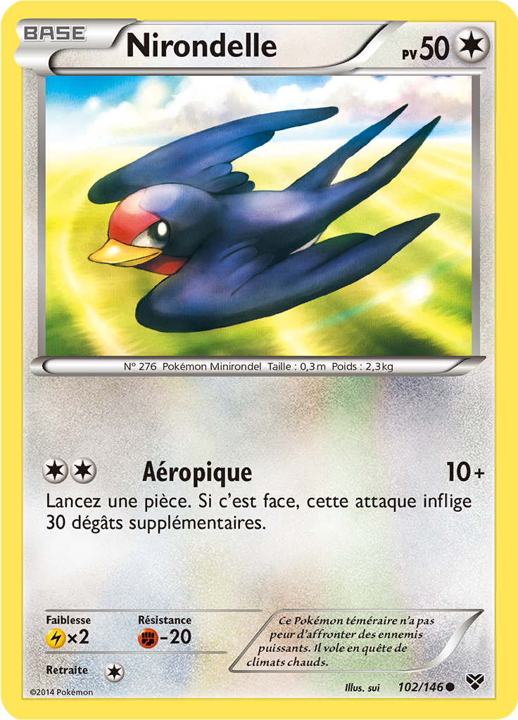 Nirondelle (Reverse Holo)