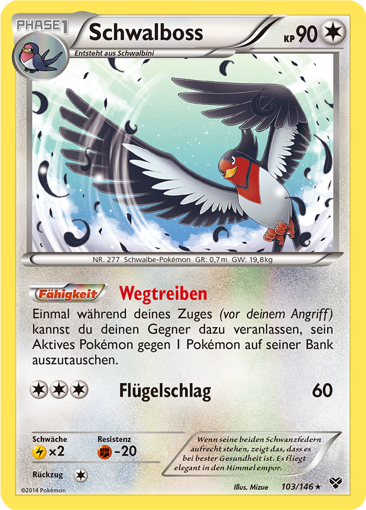 Schwalboss (Reverse Holo)