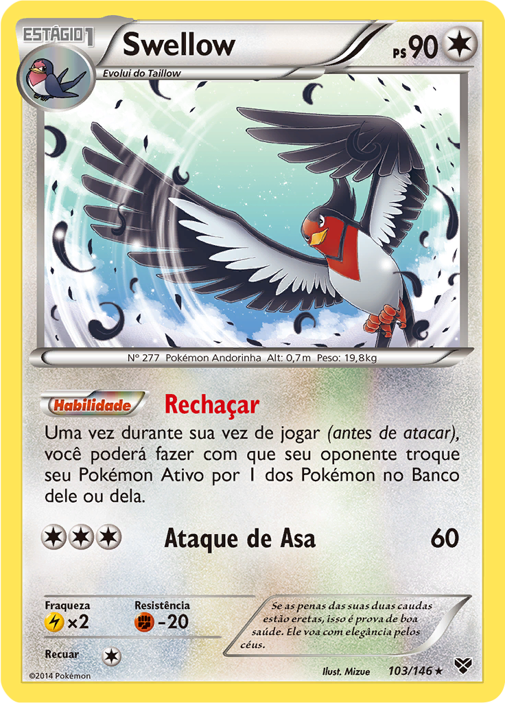Swellow (Reverse Holo)