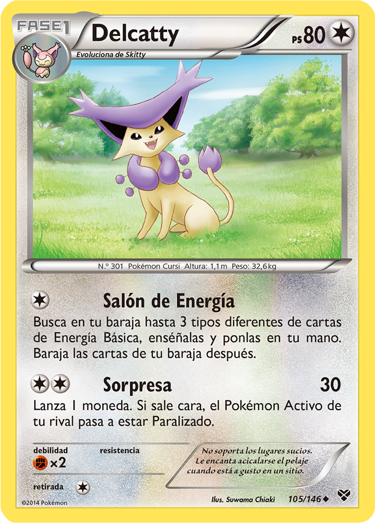 Delcatty (Reverse Holo)