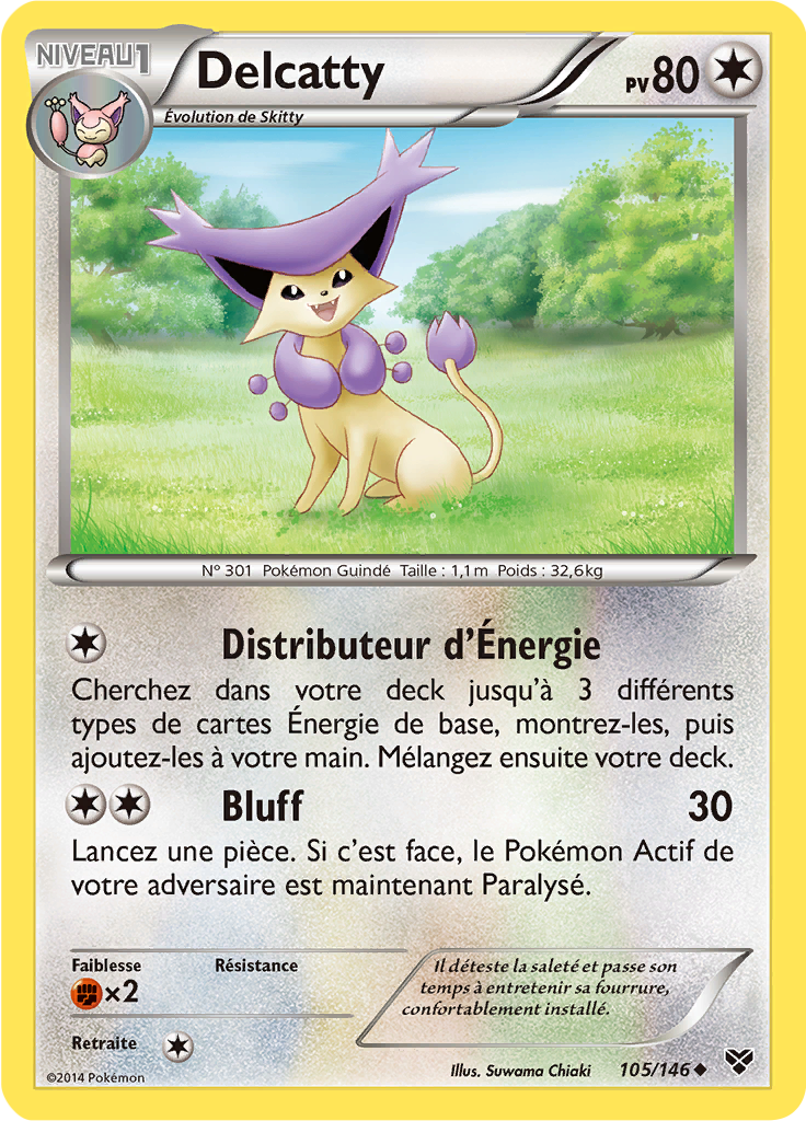 Delcatty (Reverse Holo)