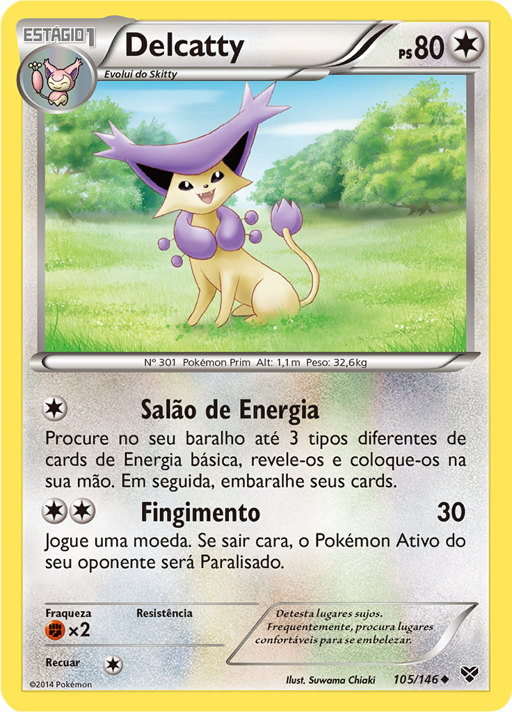 Delcatty (Reverse Holo)