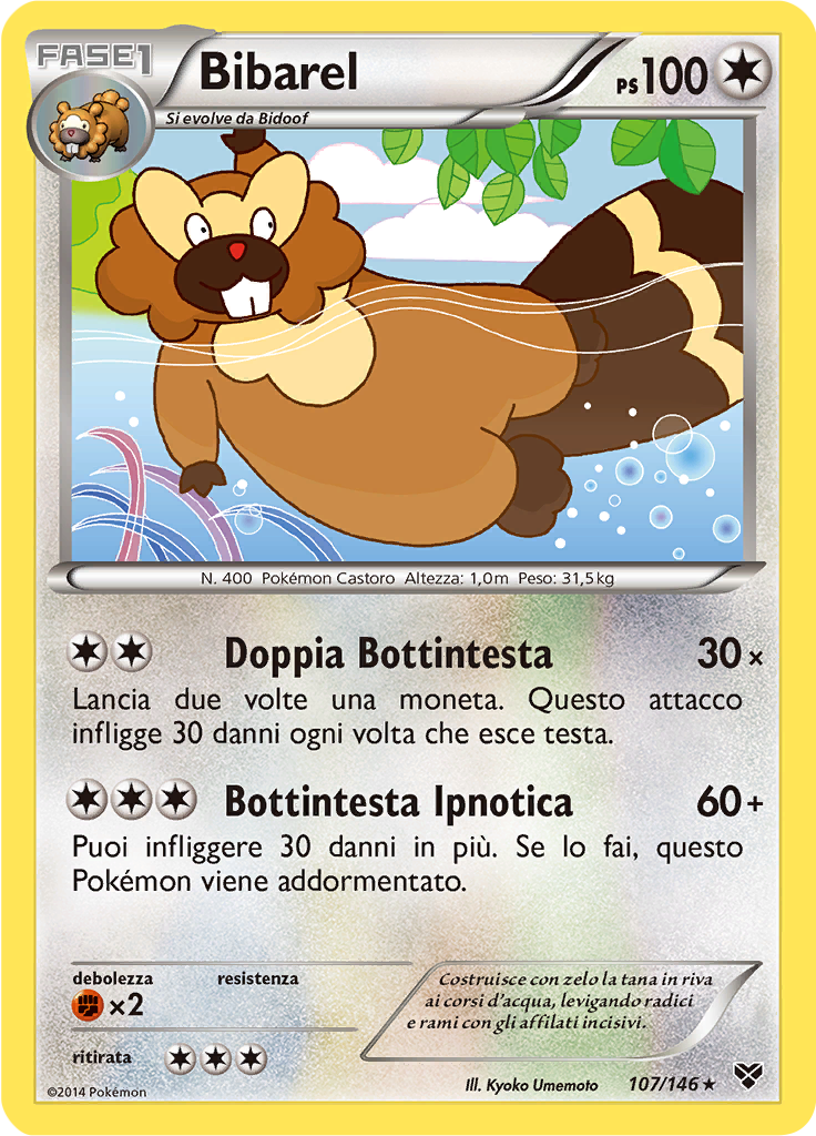 Bibarel (Reverse Holo)