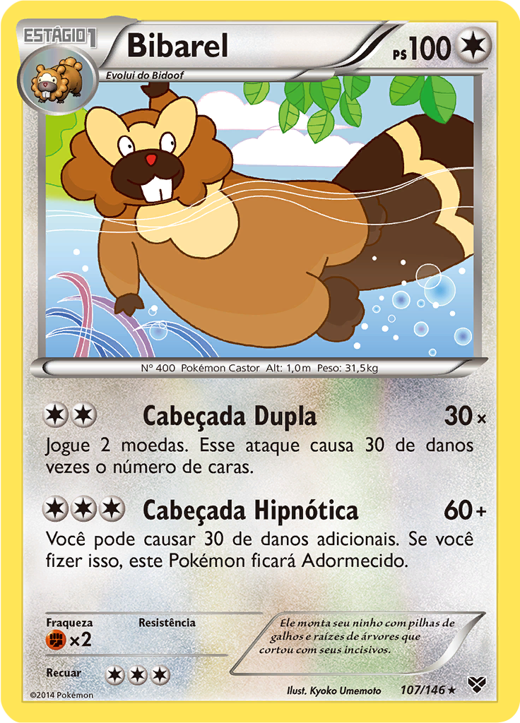 Bibarel (Reverse Holo)
