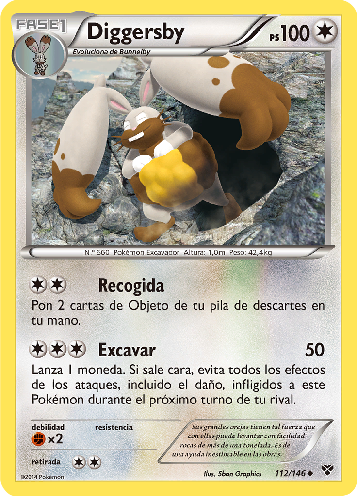 Diggersby (Reverse Holo)