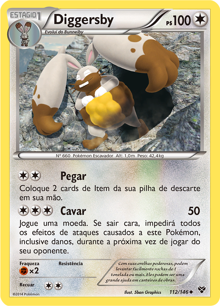 Diggersby (Reverse Holo)