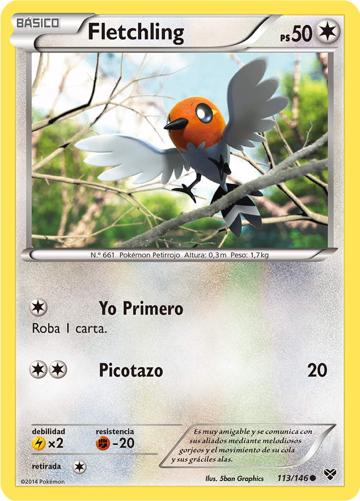 Fletchling (Reverse Holo)