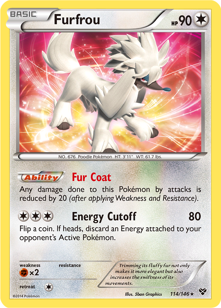 Furfrou (Reverse Holo)